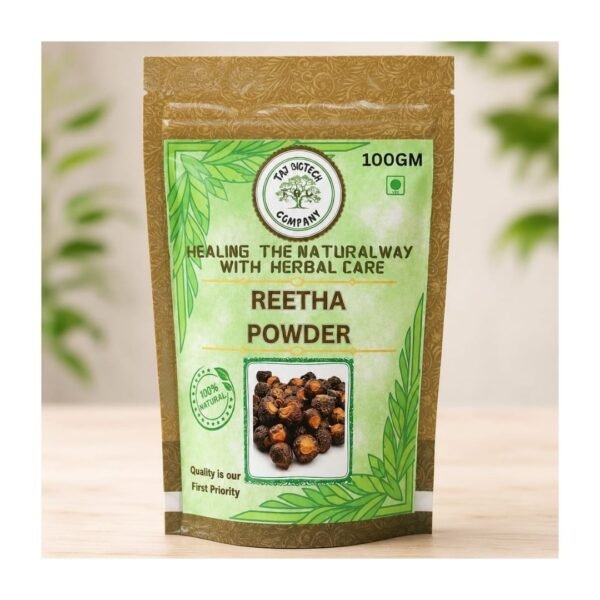 Taj Biotech-Reetha Powder 100gm