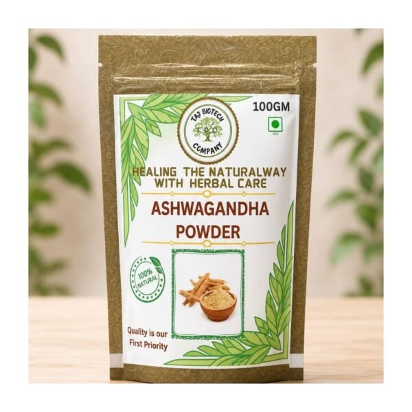 Taj Biotech-Ashwagandha Powder 100gm
