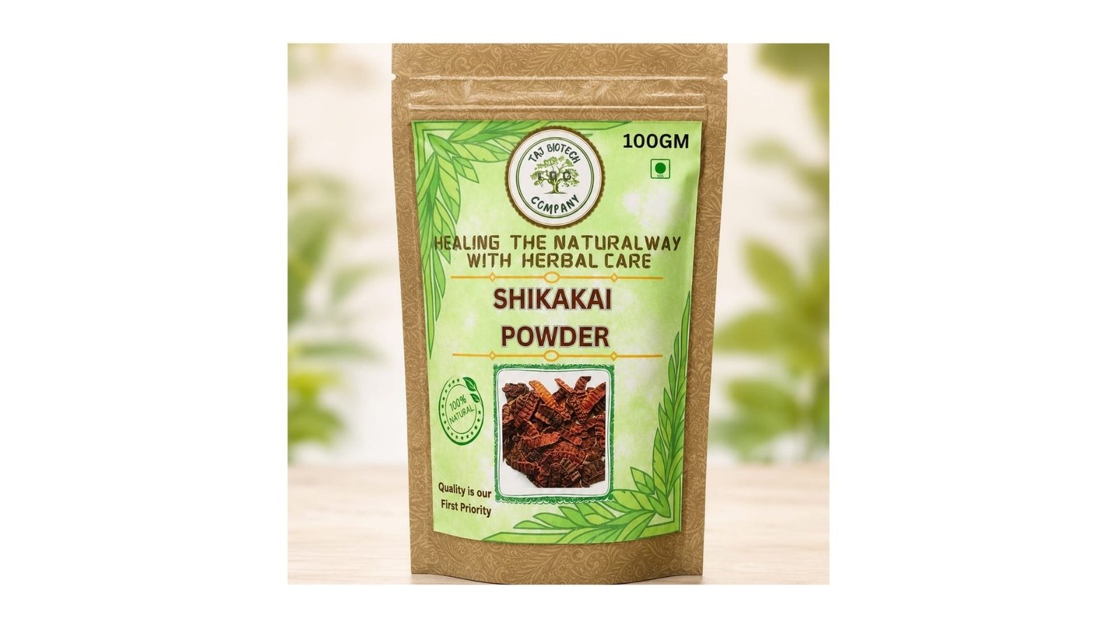 Taj Biotech-Shikakai Powder 100gm