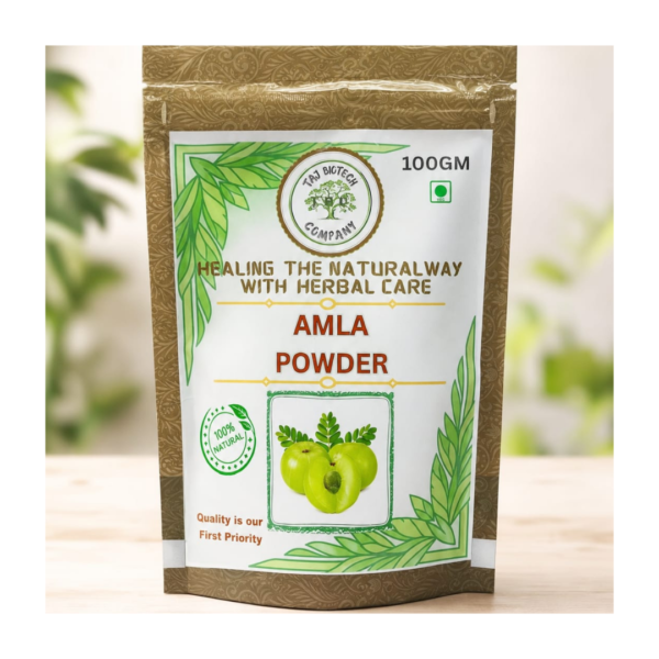 Taj Biotech - Amla Powder 100gm